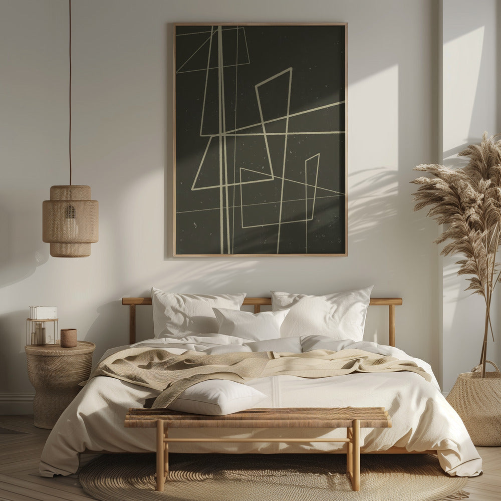 Angular Lines no 7 Poster